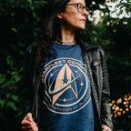 Produktbild Star Trek - Starfleet Command T-shirt blå