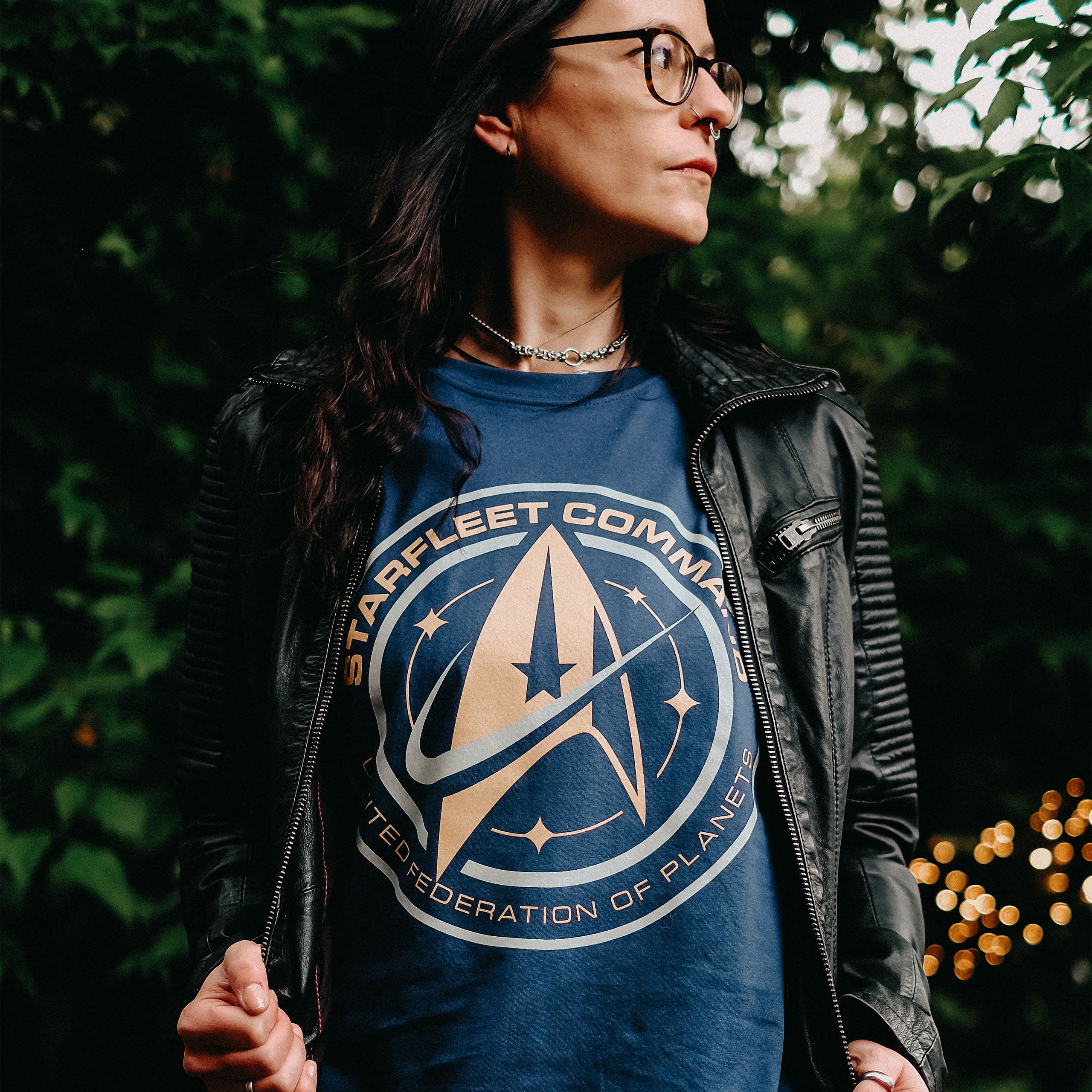Produktbild Star Trek - Starfleet Command T-shirt blå
