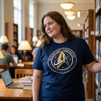 Produktbild Star Trek - Starfleet Command T-shirt blå