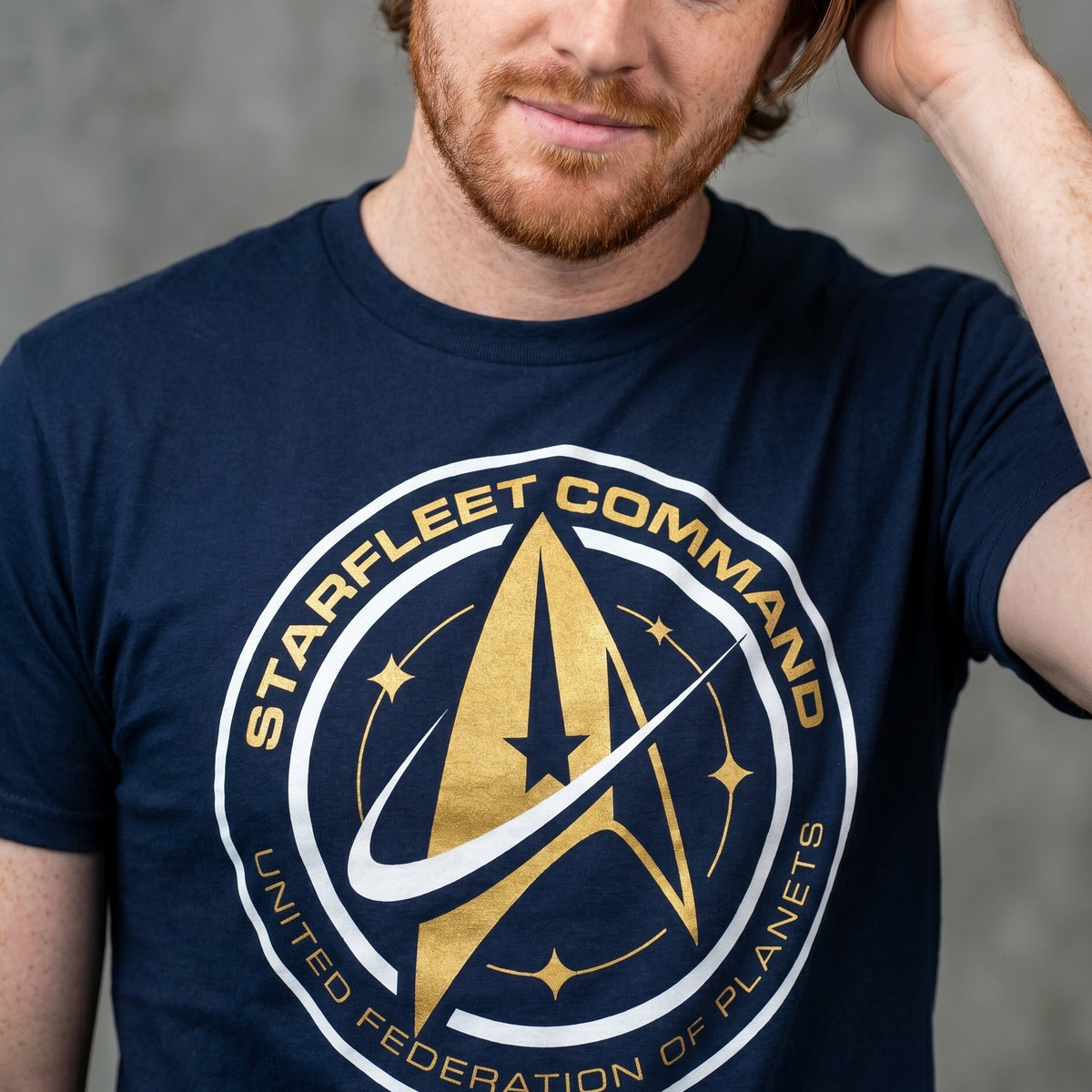 Produktbild Star Trek - Starfleet Command T-shirt blå