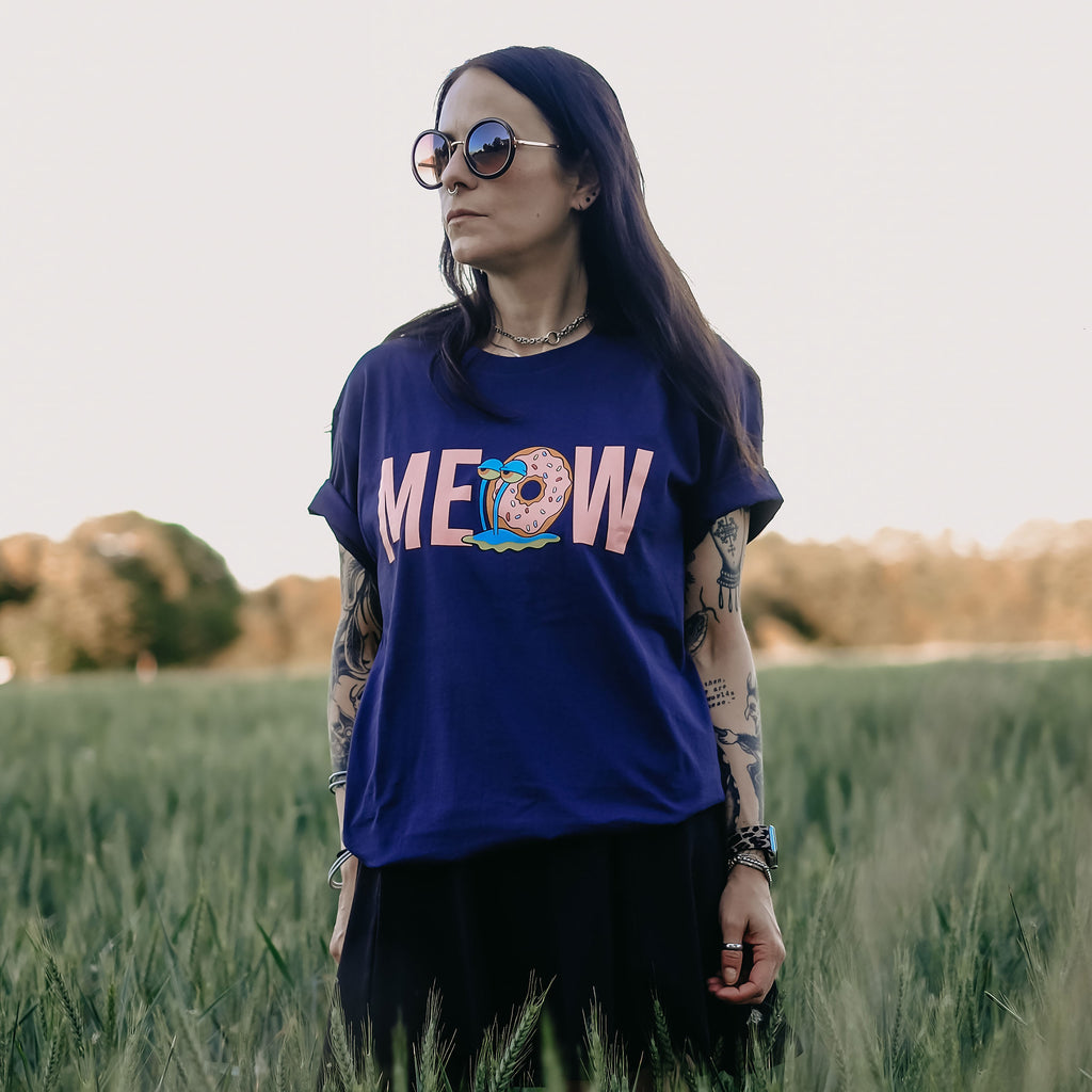 Produktbild SvampBob – Gary Meow T-shirt blå
