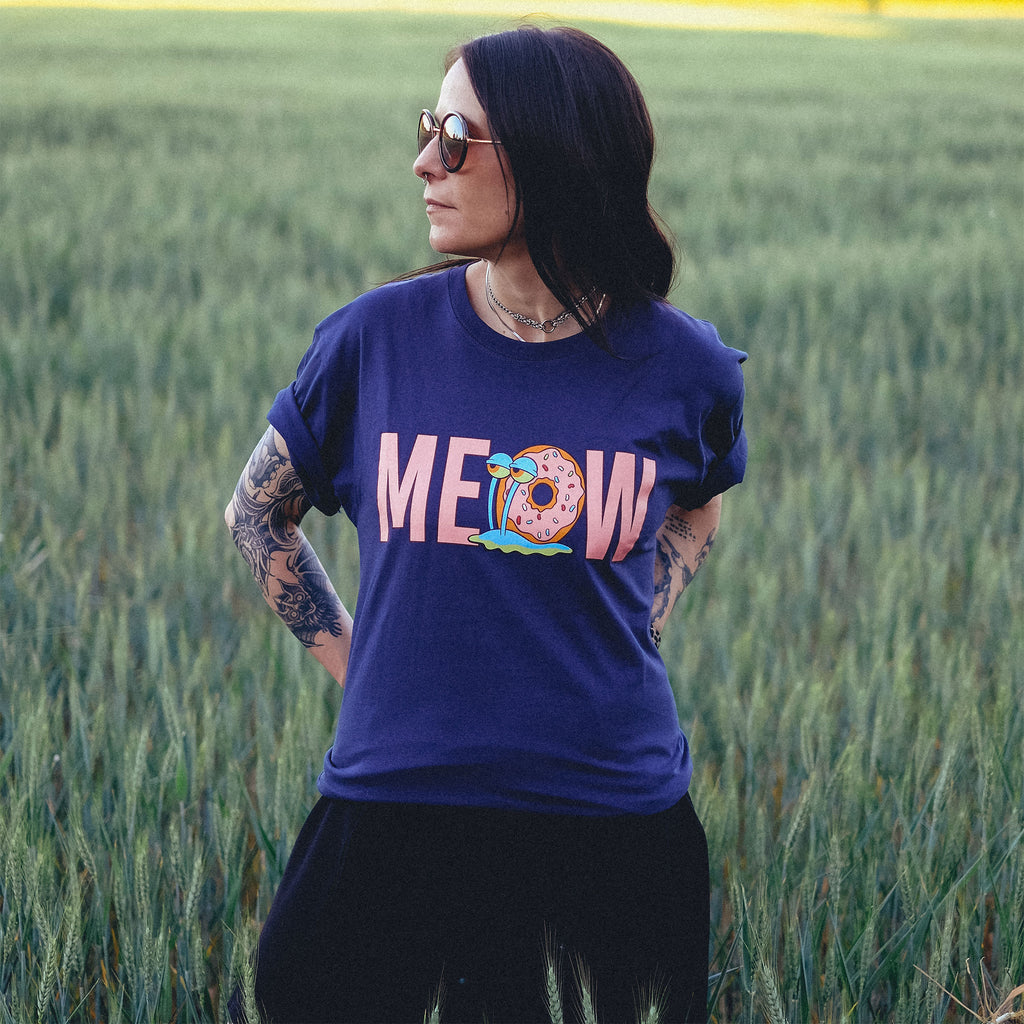 Produktbild SvampBob – Gary Meow T-shirt blå