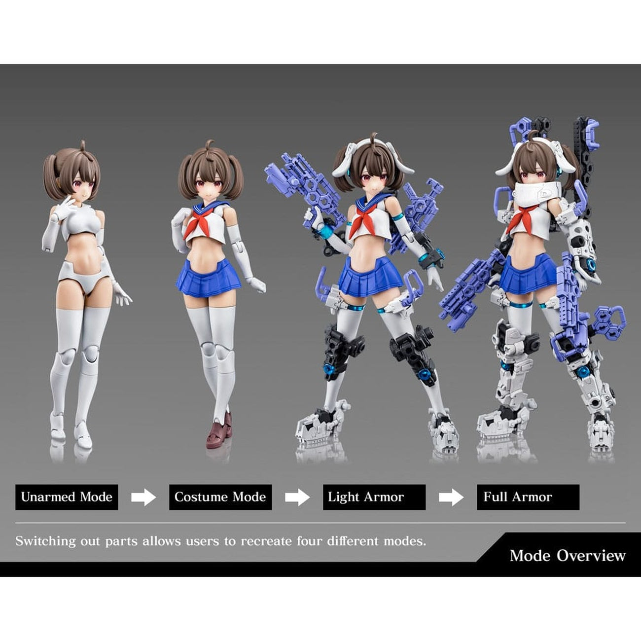 Produktbild Megami Device - Buster Doll Gunner Model Kit-figur