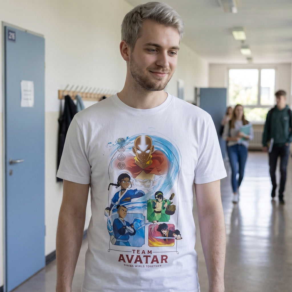 Produktbild Team Avatar T-shirt vit