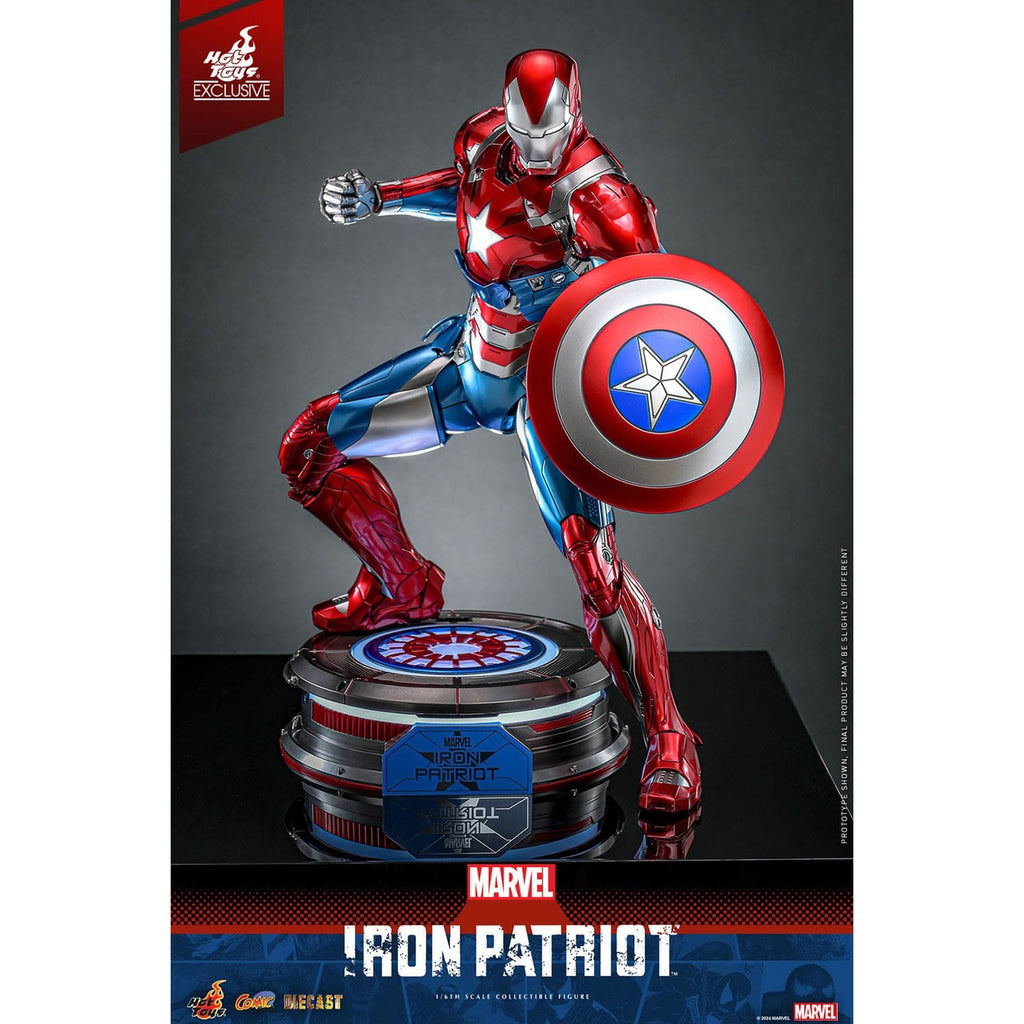 Produktbild Marvel - Iron Patriot Comic Diecast Masterpiece exklusiv 1:6 actionfigur