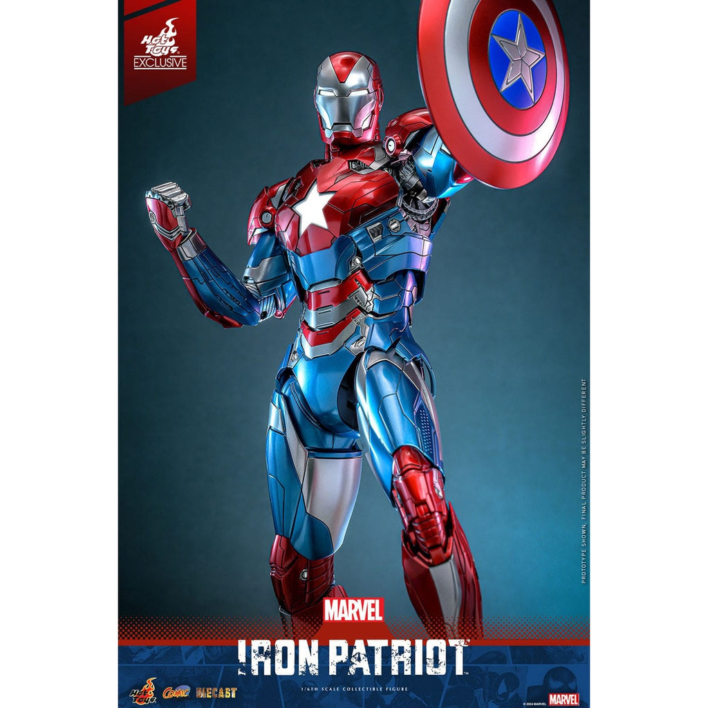 Produktbild Marvel - Iron Patriot Comic Diecast Masterpiece exklusiv 1:6 actionfigur