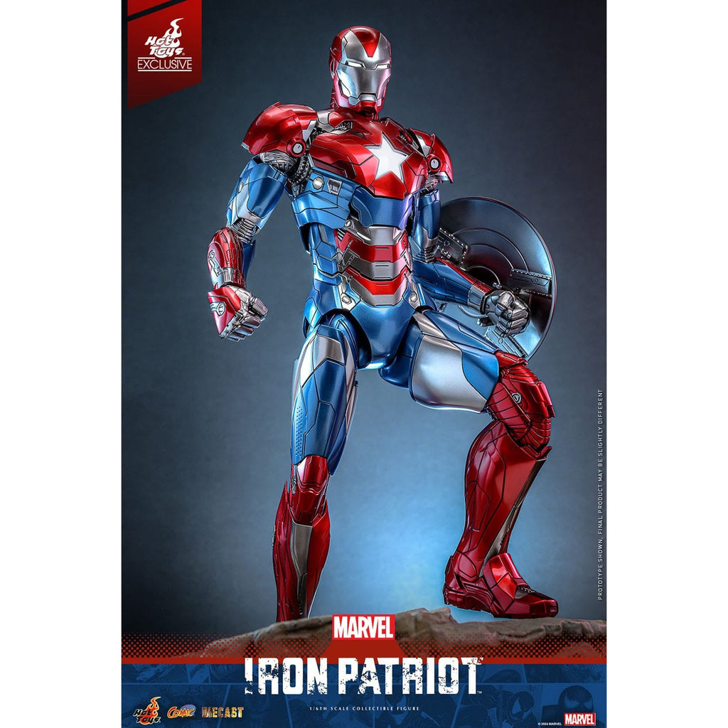 Produktbild Marvel - Iron Patriot Comic Diecast Masterpiece exklusiv 1:6 actionfigur