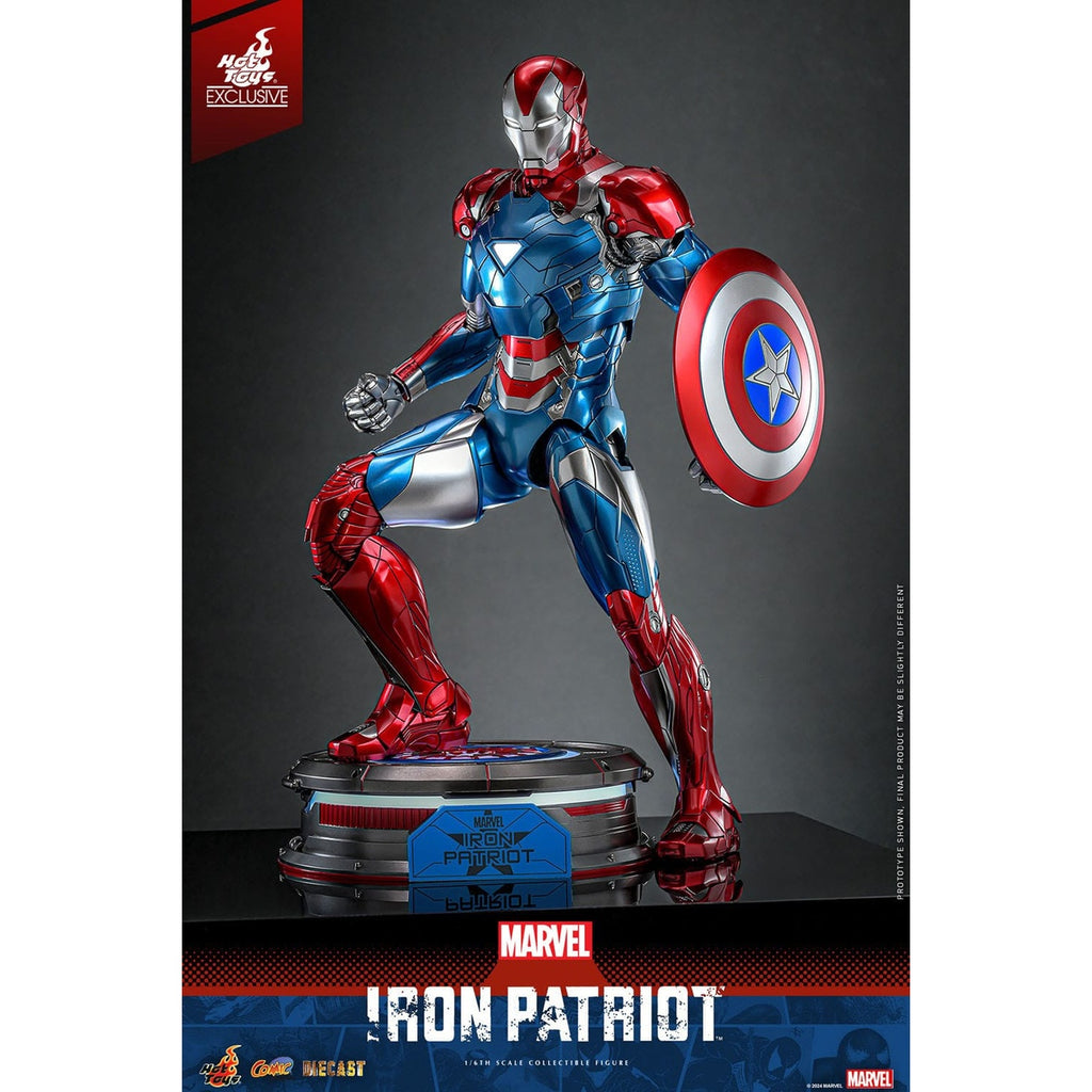 Produktbild Marvel - Iron Patriot Comic Diecast Masterpiece exklusiv 1:6 actionfigur