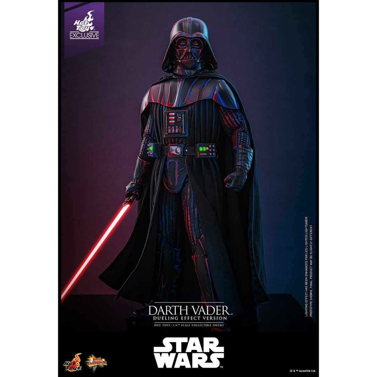Produktbild Star Wars - Darth Vader Masterpiece 1:6 Actionfigur Dueling Effect Version Exclusive