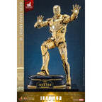 Produktbild Iron Man - Iron Mark III Masterpiece Actionfigur 1:6 Gold Color Version Exklusiv