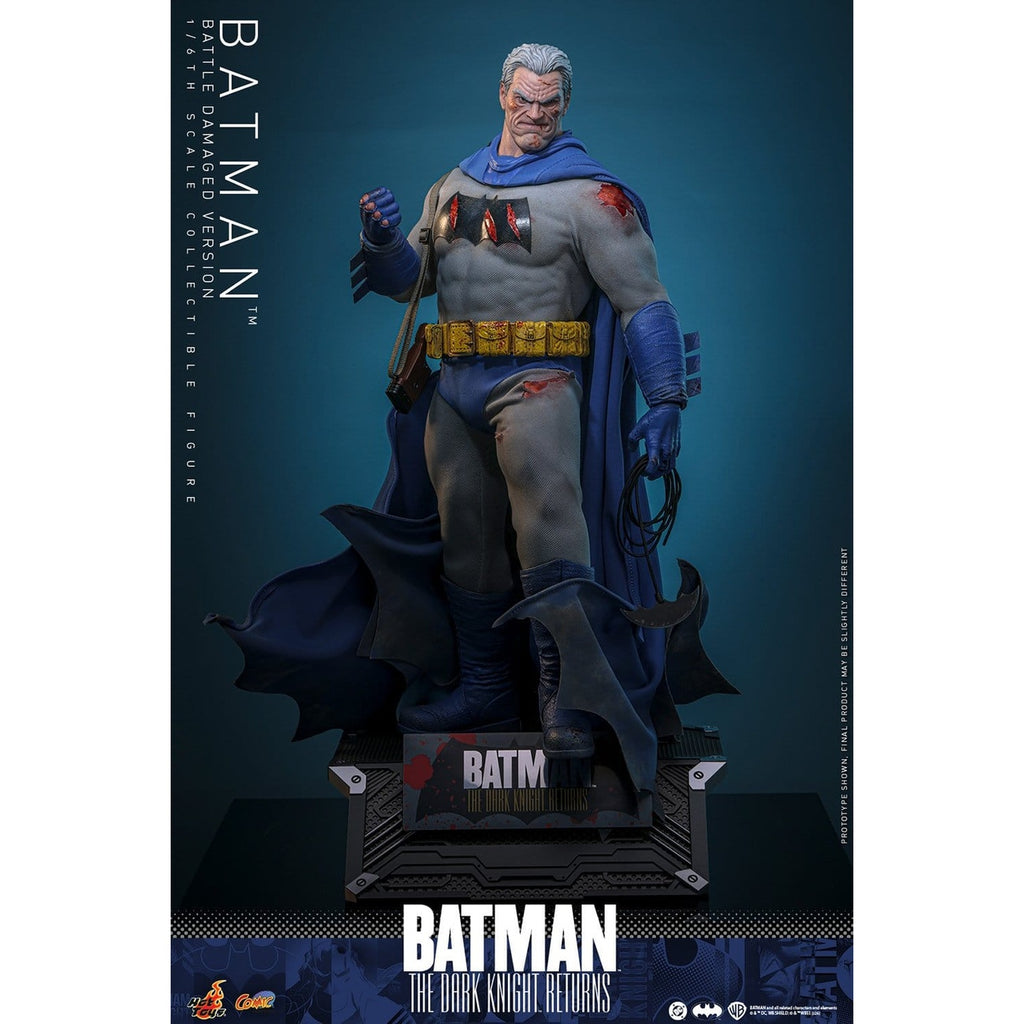 Produktbild Batman: The Dark Knight Returns - Batman Masterpiece Actionfigur 1:6 Battle Damaged Version