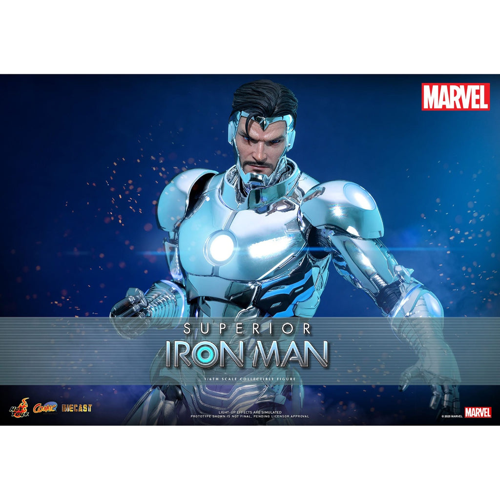 Produktbild Marvel Comic - Superior Iron Man Masterpiece 1:6 Actionfigur