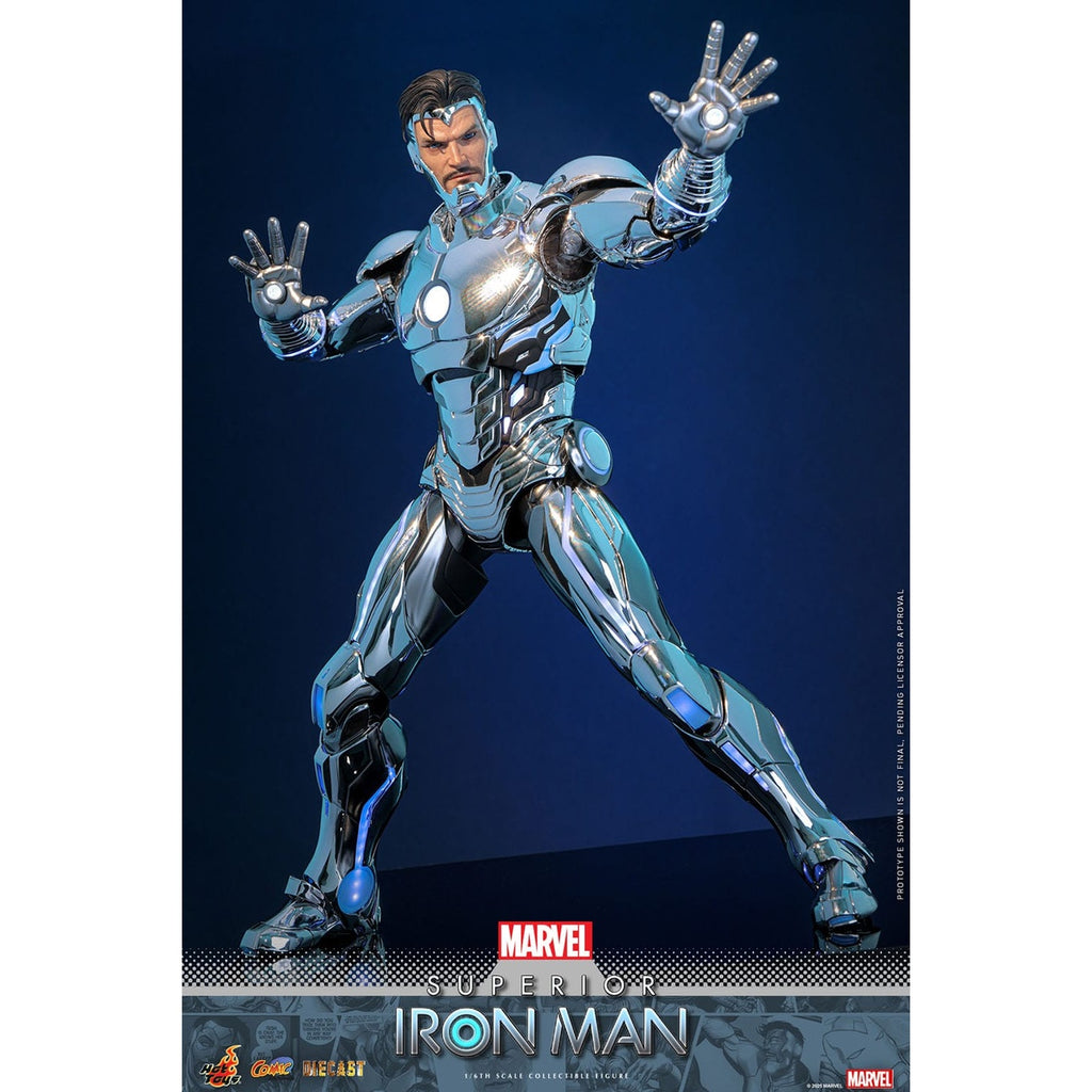 Produktbild Marvel Comic - Superior Iron Man Masterpiece 1:6 Actionfigur