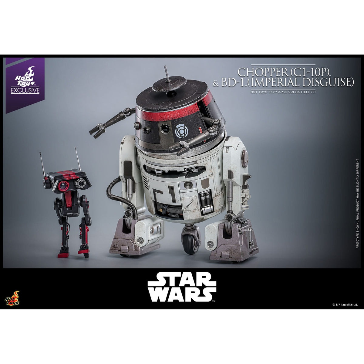 Produktbild Star Wars - Chopper och BD-1 Actionfigursset
