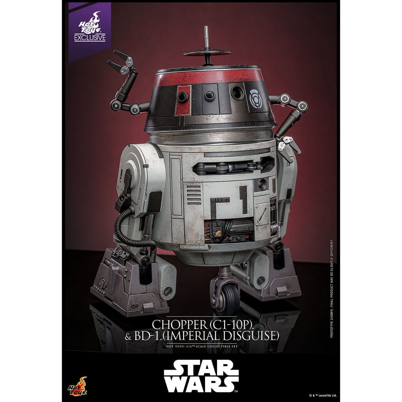 Produktbild Star Wars - Chopper och BD-1 Actionfigursset