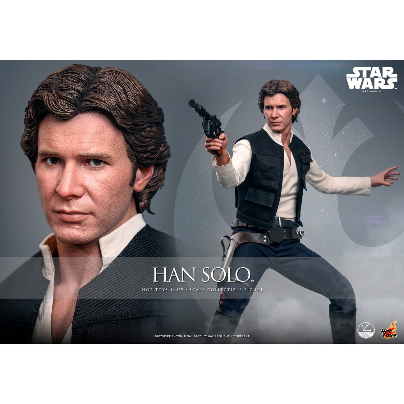Produktbild Star Wars Episod IV - Han Solo Actionfigur 1:4