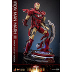 Produktbild Iron Man Mark III (Armor Suit Up Version) Masterpiece 1:6 actionfigur - Iron Man