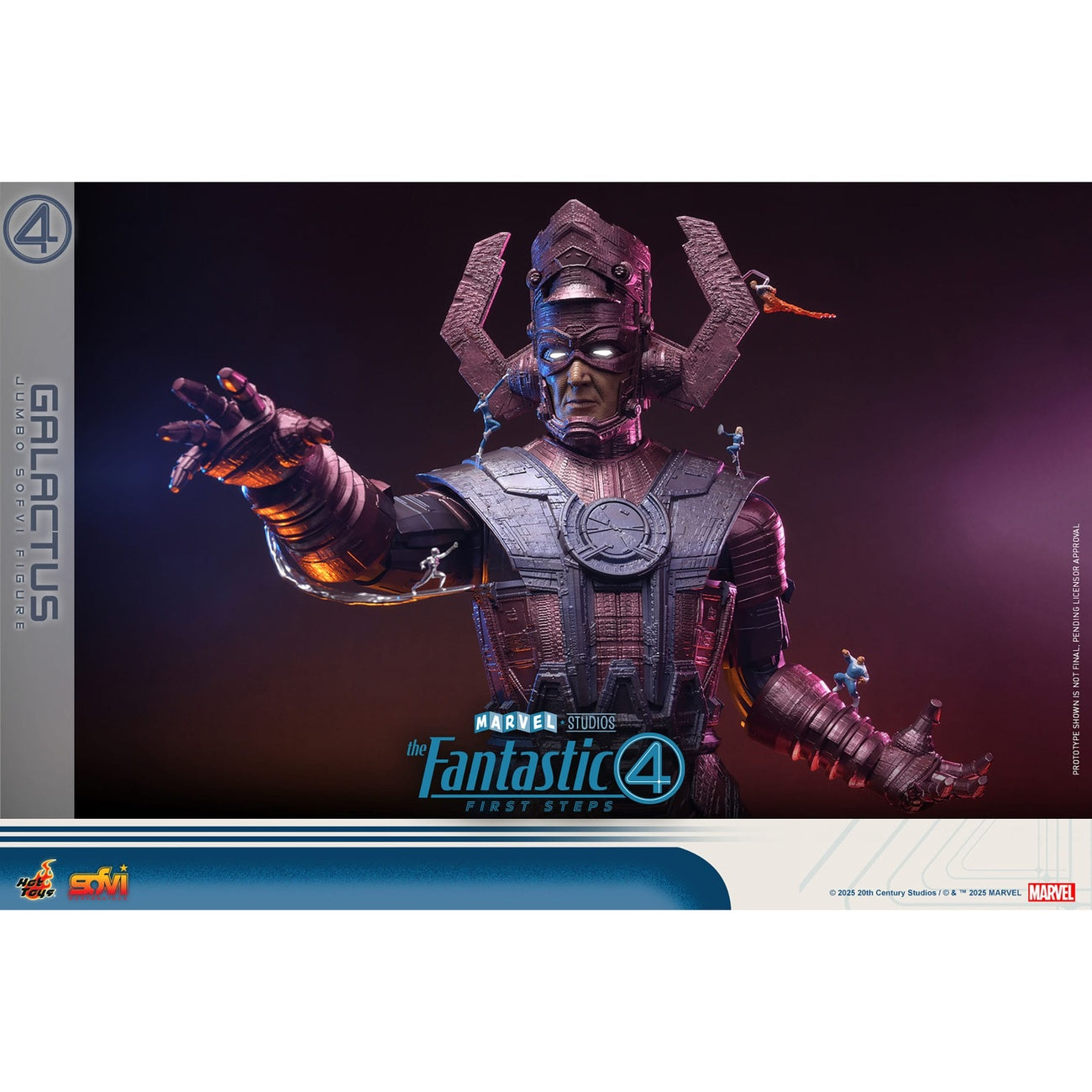 Produktbild Fantastic Four: First Steps – Galactus Jumbo Sofvi Masterpiece-figur