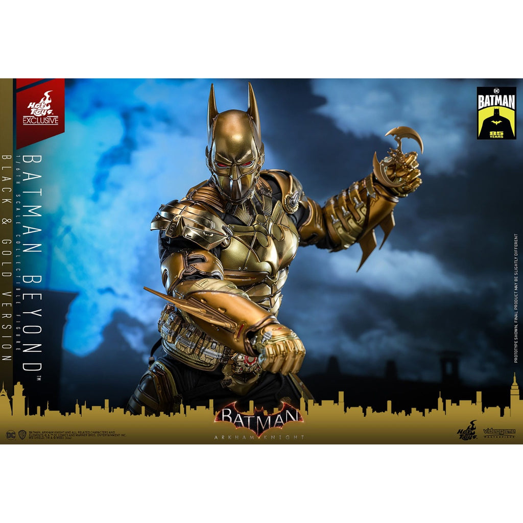 Produktbild Batman: Arkham Knight - Batman Beyond Masterpiece 1:6 Actionfigur Black & Gold Version