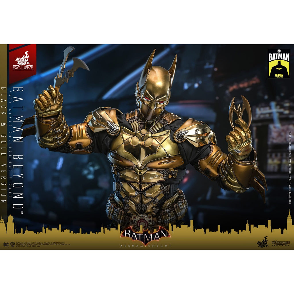 Produktbild Batman: Arkham Knight - Batman Beyond Masterpiece 1:6 Actionfigur Black & Gold Version