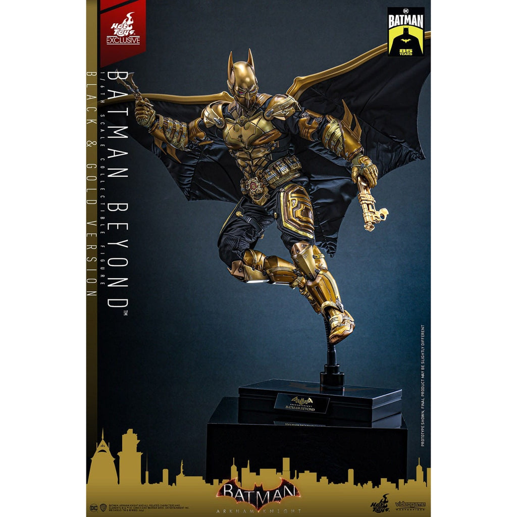 Produktbild Batman: Arkham Knight - Batman Beyond Masterpiece 1:6 Actionfigur Black & Gold Version