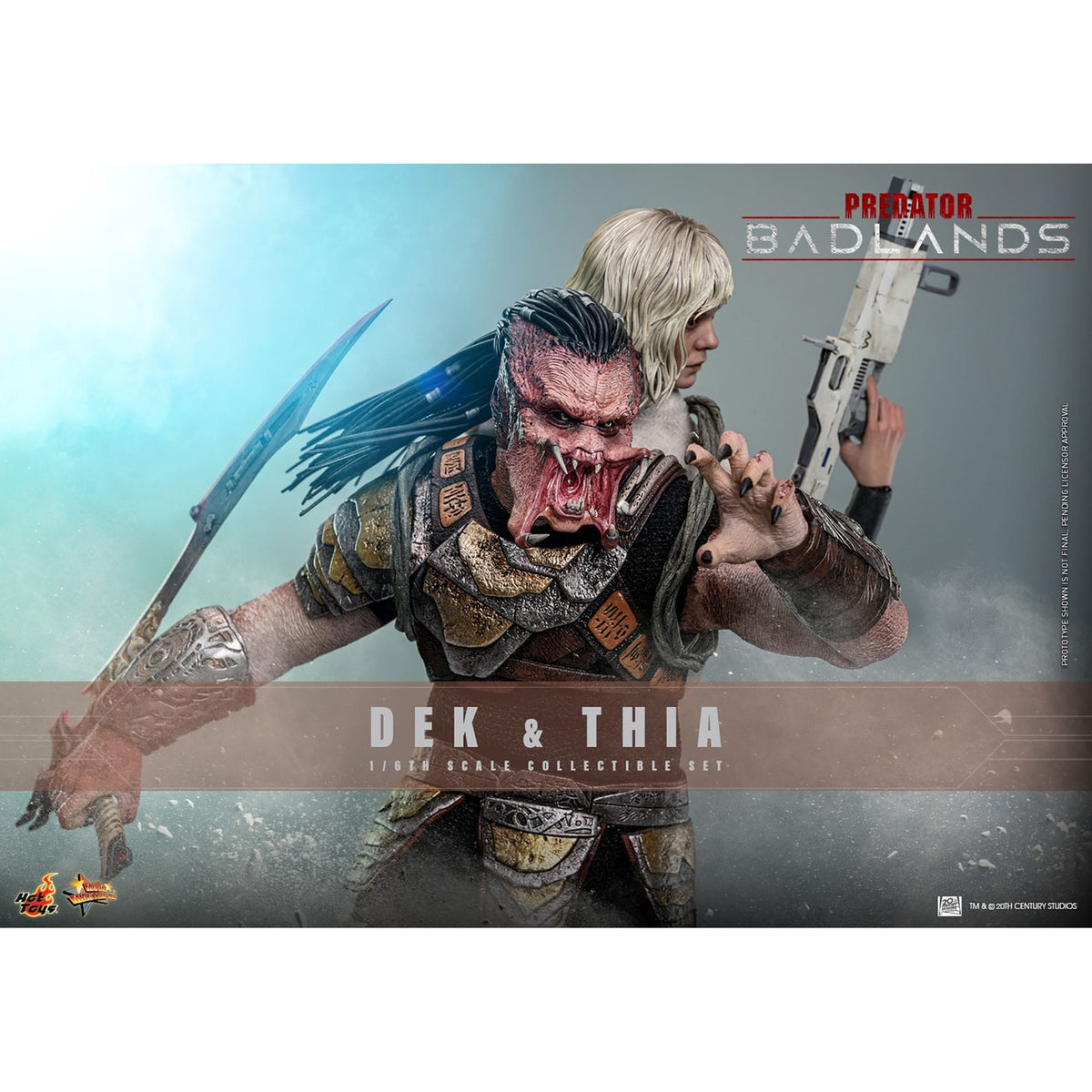 Produktbild Predator: Badlands – Dek & Thia Masterpiece 1:6 actionfigur