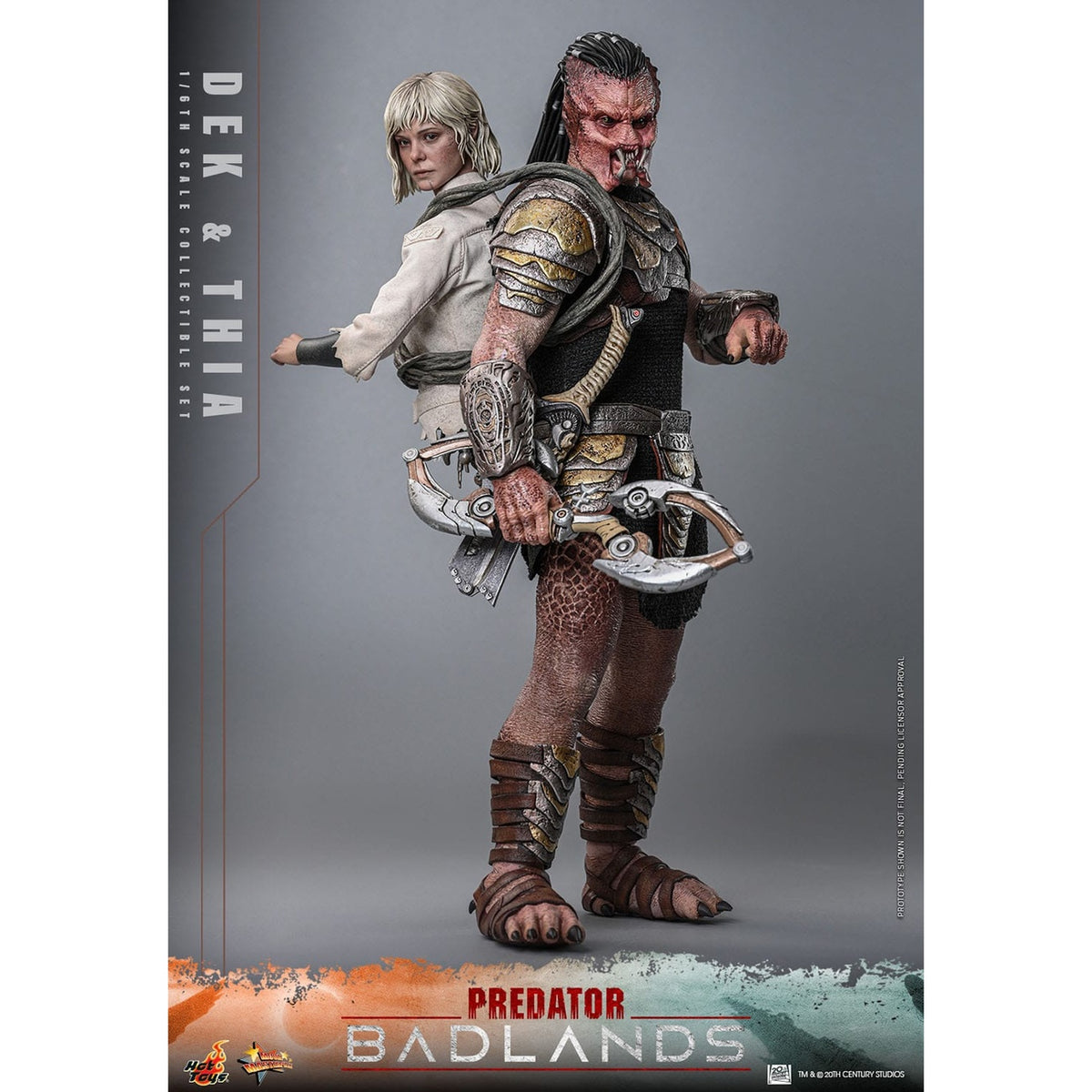 Produktbild Predator: Badlands – Dek & Thia Masterpiece 1:6 actionfigur