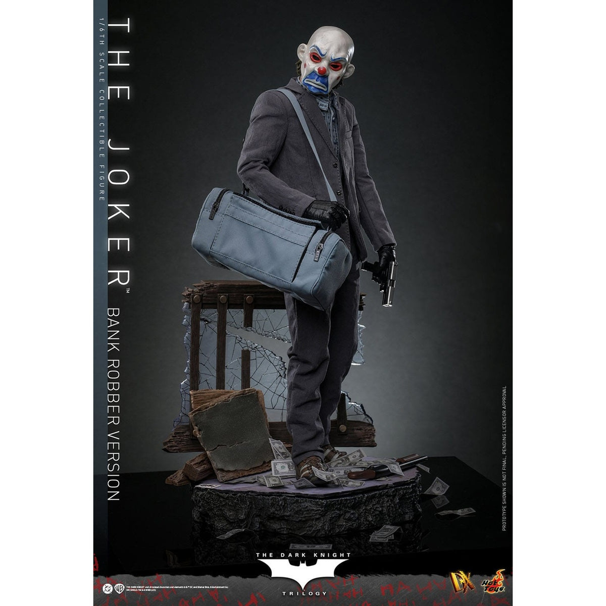 Product image The Dark Knight - The Joker Action Figure 1:6 Bank Robber Version