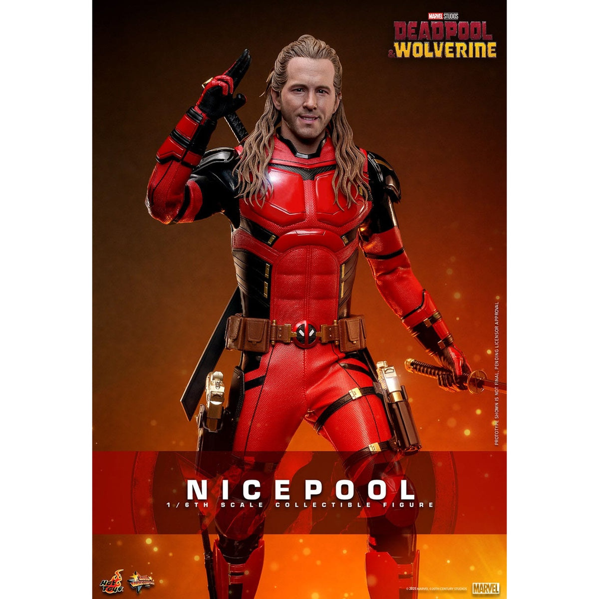 Produktbild Deadpool & Wolverine - Nicepool Masterpiece 1:6 Actionfigur