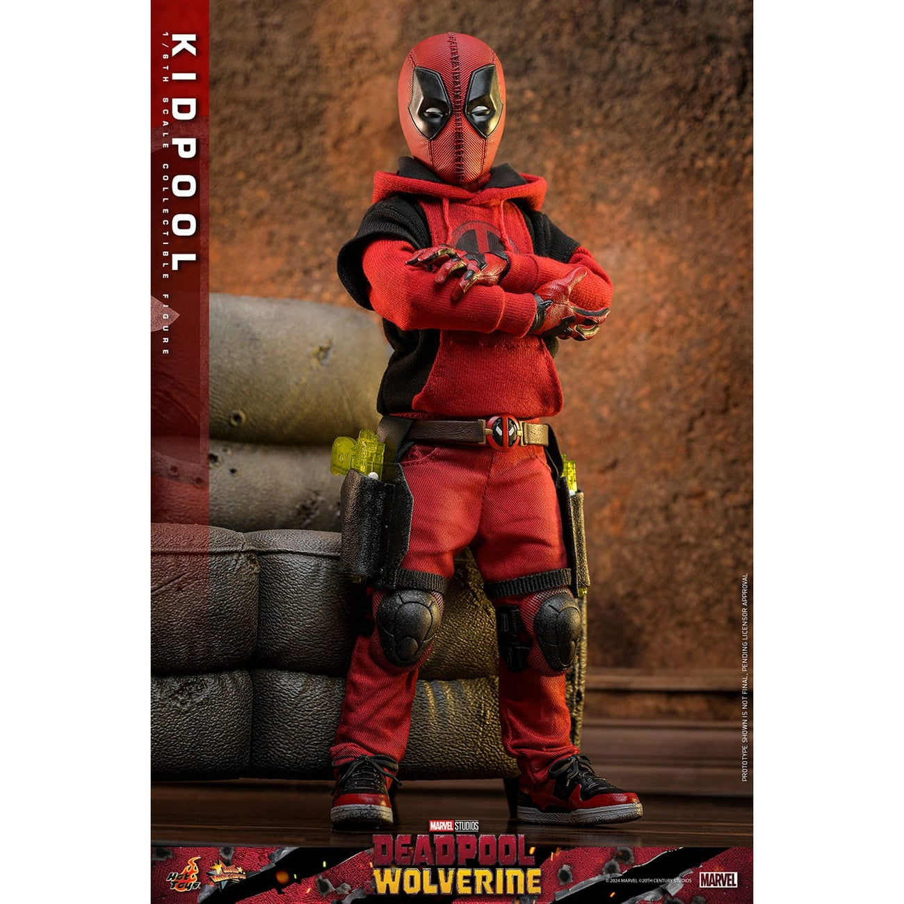 Produktbild Deadpool & Wolverine - Kidpool Masterpiece 1:6 actionfigur