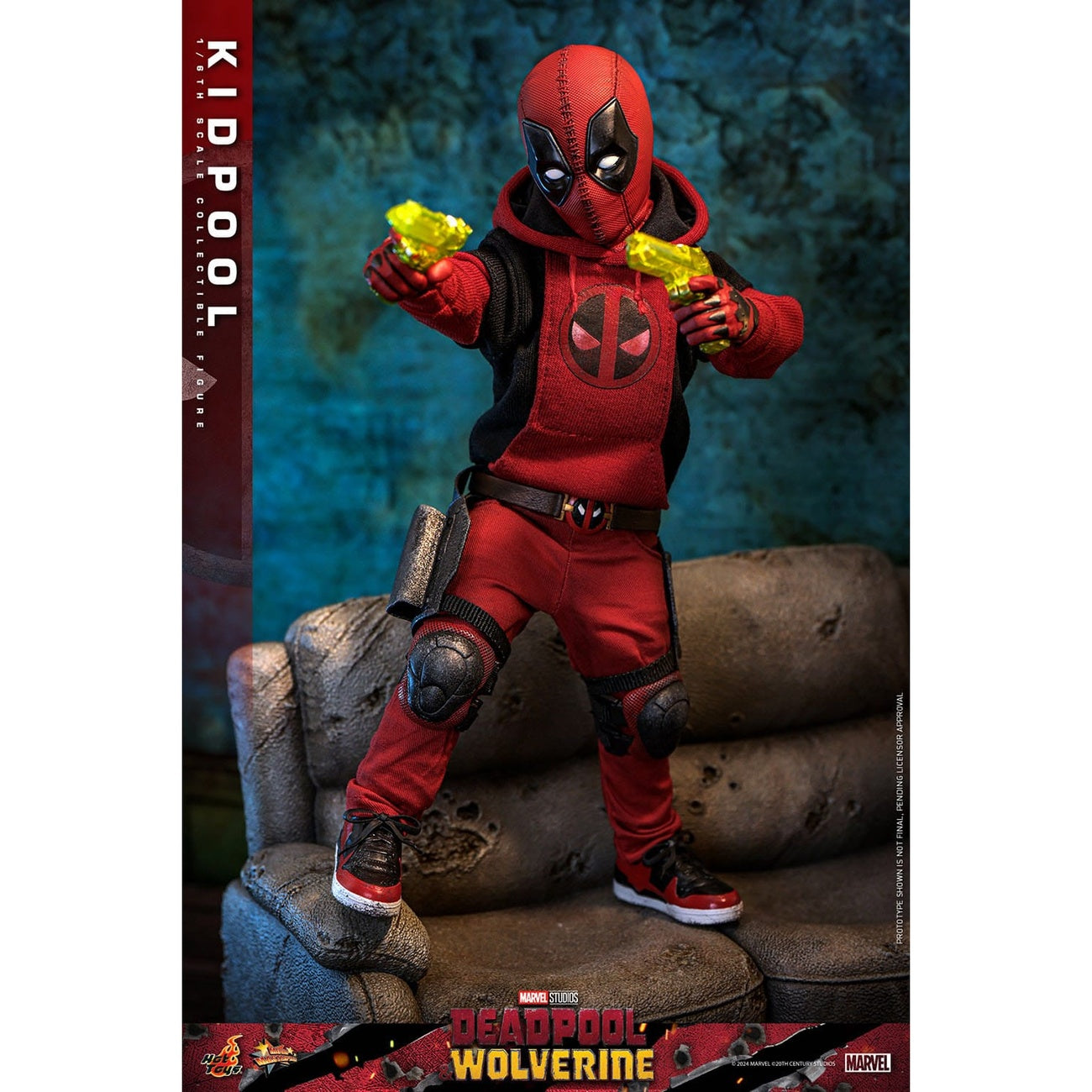 Produktbild Deadpool & Wolverine - Kidpool Masterpiece 1:6 actionfigur