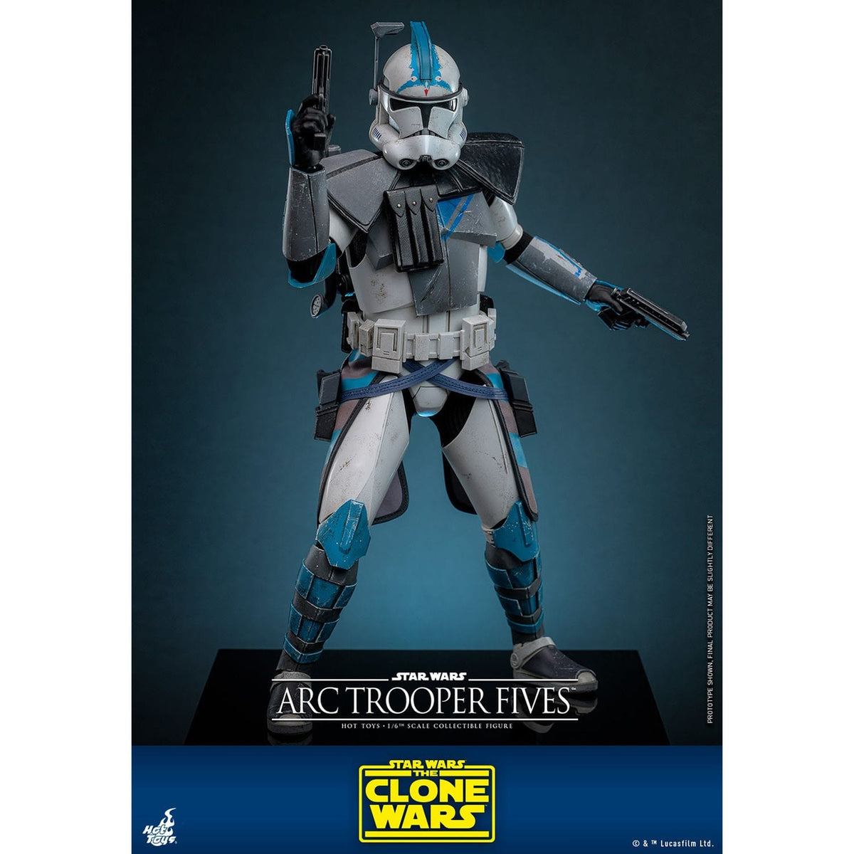 Produktbild Star Wars: The Clone Wars - ARC Trooper Fives 1:6 actionfigur