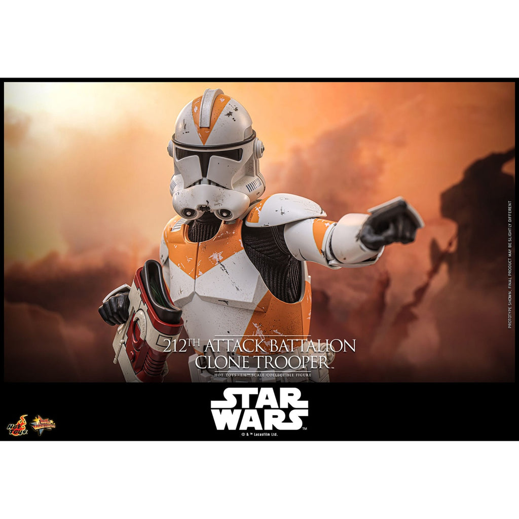 Produktbild Star Wars: The Clone Wars – 212th Attack Battalion Clone Trooper Actionfigur 1:6