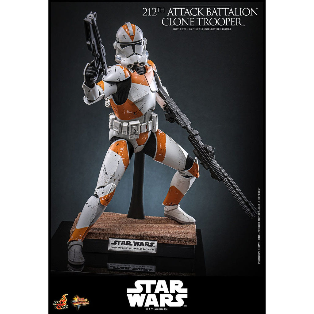 Produktbild Star Wars: The Clone Wars – 212th Attack Battalion Clone Trooper Actionfigur 1:6
