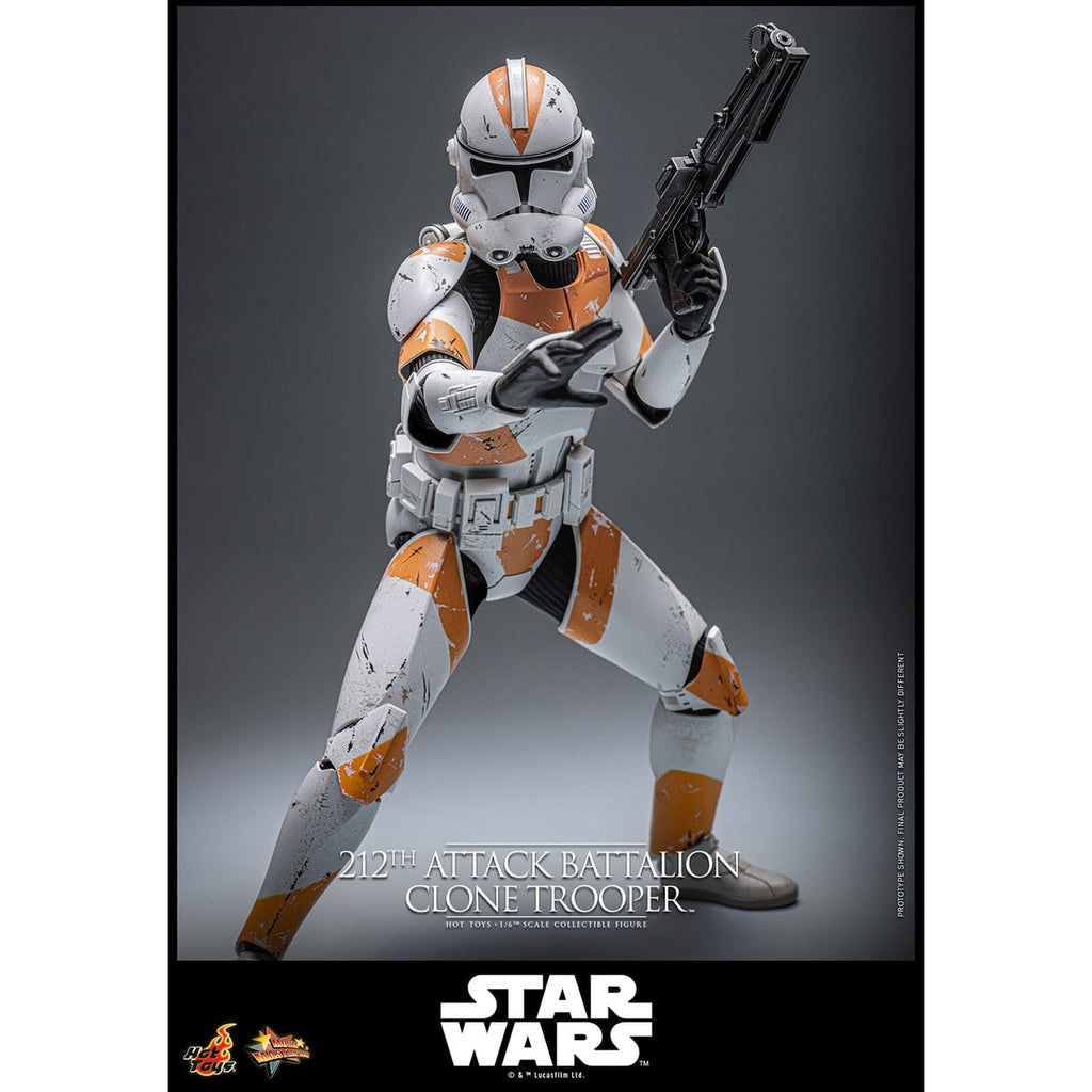 Produktbild Star Wars: The Clone Wars – 212th Attack Battalion Clone Trooper Actionfigur 1:6