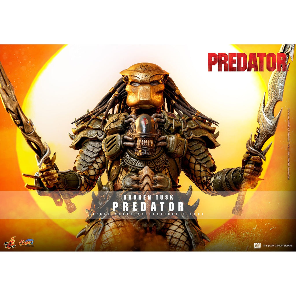 Produktbild Alien vs Predator - Broken Tusk Predator Masterpiece 1:6 actionfigur