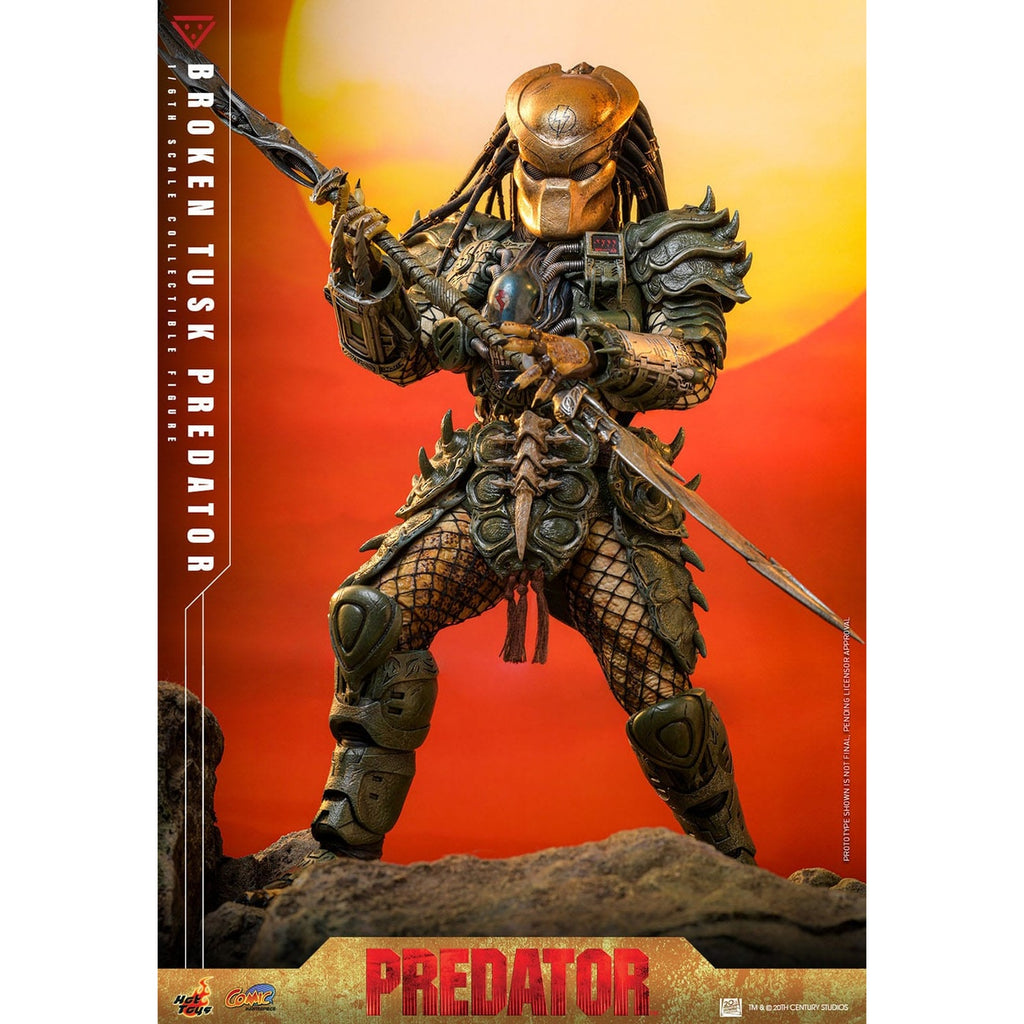Produktbild Alien vs Predator - Broken Tusk Predator Masterpiece 1:6 actionfigur