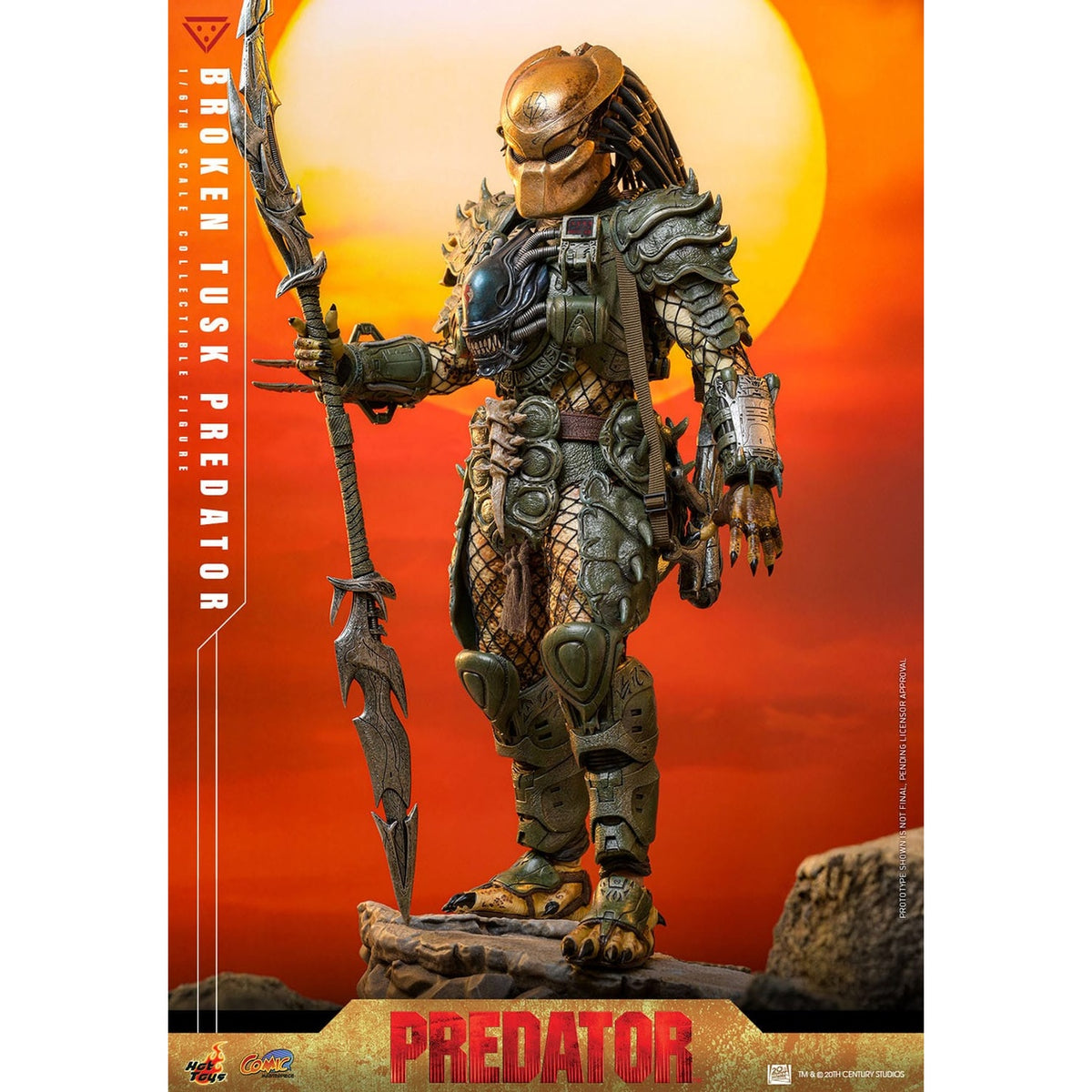 Produktbild Alien vs Predator - Broken Tusk Predator Masterpiece 1:6 actionfigur