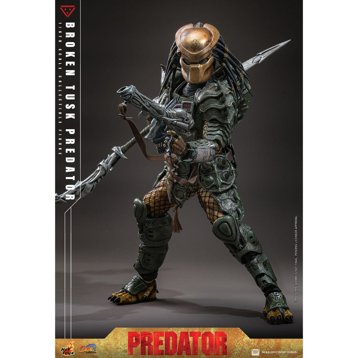 Produktbild Alien vs Predator - Broken Tusk Predator Masterpiece 1:6 actionfigur