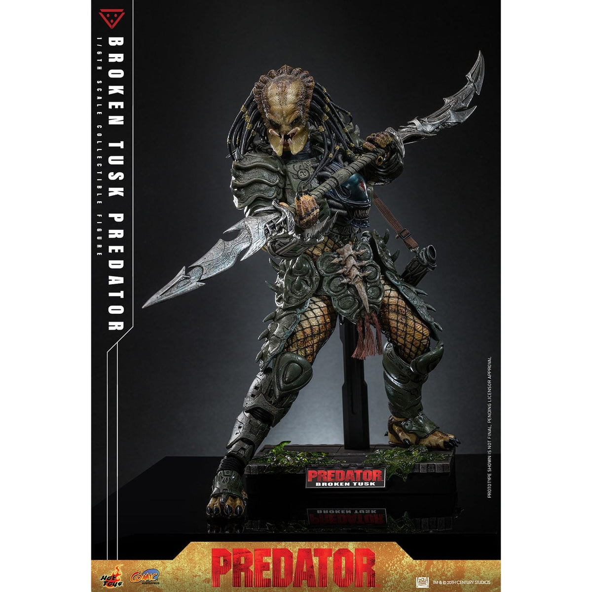 Produktbild Alien vs Predator - Broken Tusk Predator Masterpiece 1:6 actionfigur