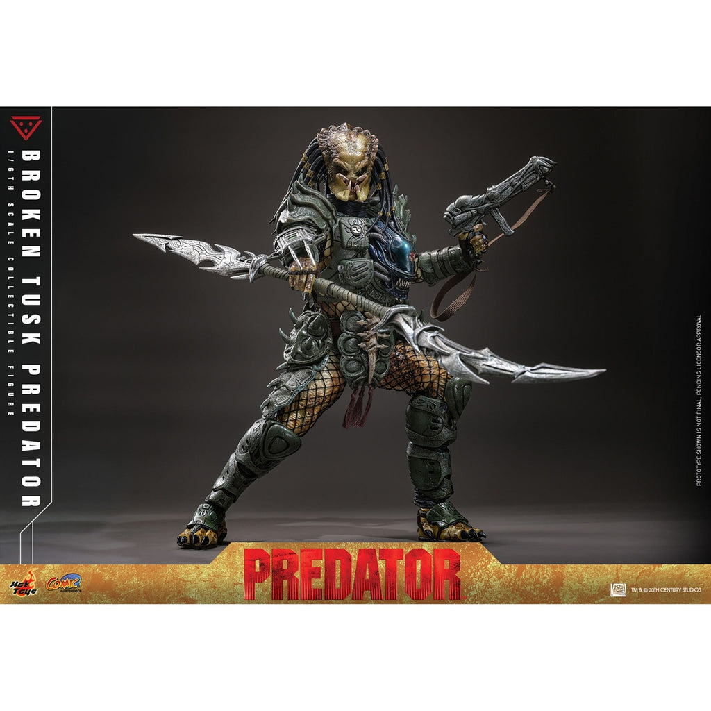 Produktbild Alien vs Predator - Broken Tusk Predator Masterpiece 1:6 actionfigur