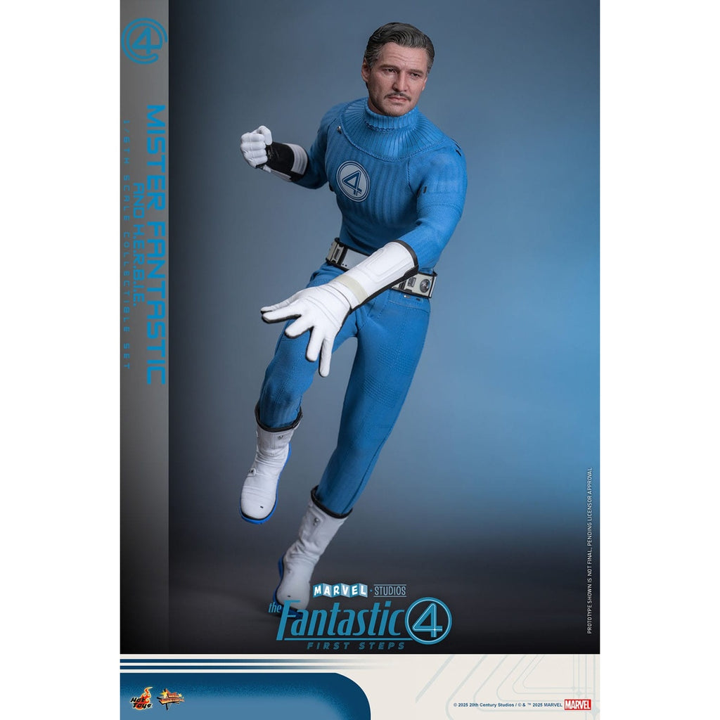 Produktbild Fantastic Four – Mister Fantastic & H.E.R.B.I.E. Masterpiece actionfigurset 1:6
