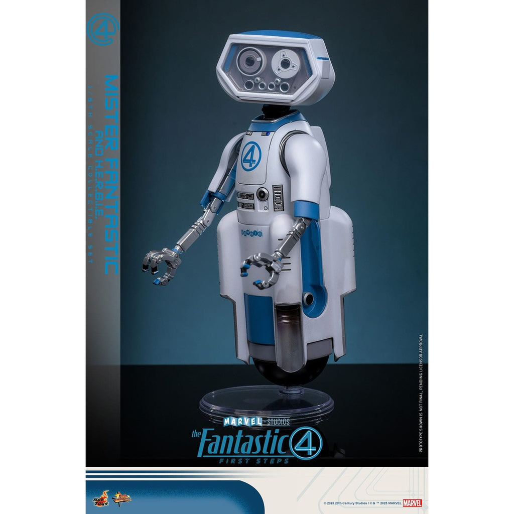 Produktbild Fantastic Four – Mister Fantastic & H.E.R.B.I.E. Masterpiece actionfigurset 1:6