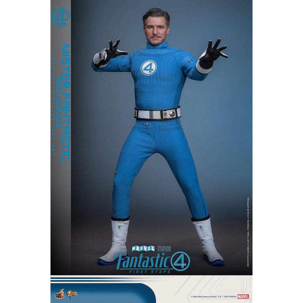Produktbild Fantastic Four – Mister Fantastic & H.E.R.B.I.E. Masterpiece actionfigurset 1:6