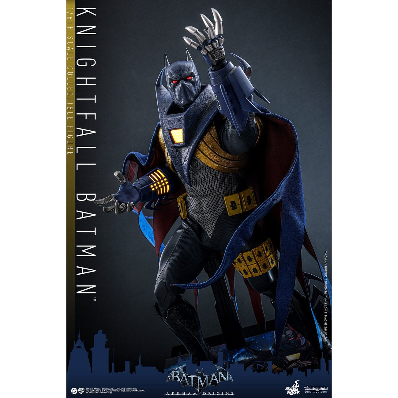 Produktbild Batman: Arkham Origins – Knightfall Batman Masterpiece 1:6 actionfigur