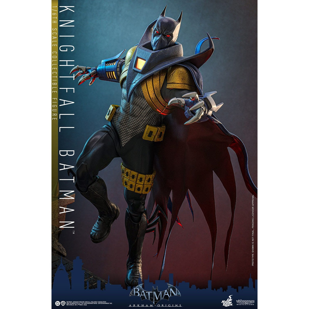 Produktbild Batman: Arkham Origins – Knightfall Batman Masterpiece 1:6 actionfigur
