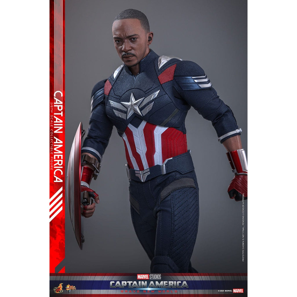 Produktbild Captain America: Brave New World - Captain America Masterpiece 1:6 actionfigur