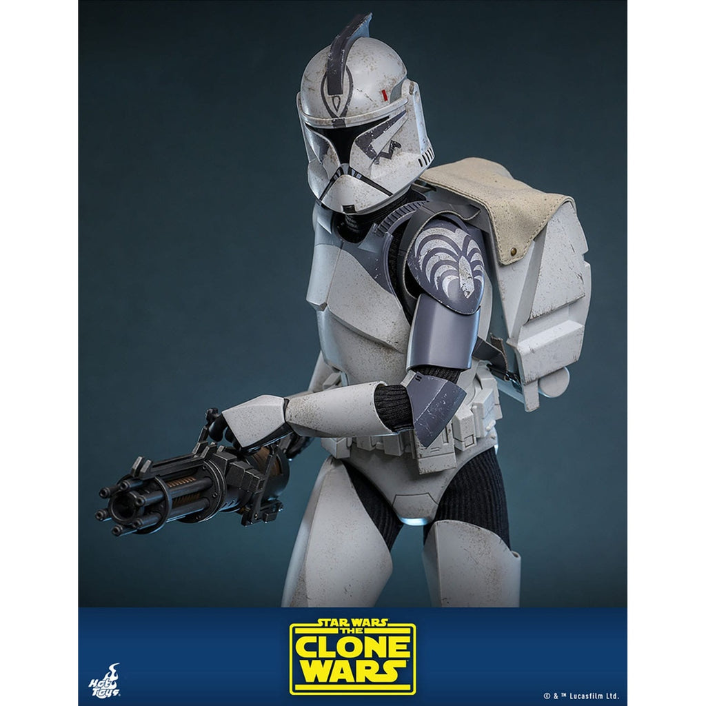Produktbild Star Wars: The Clone Wars - 104th Battalion Wolfpack Clone Trooper 1:6 actionfigur