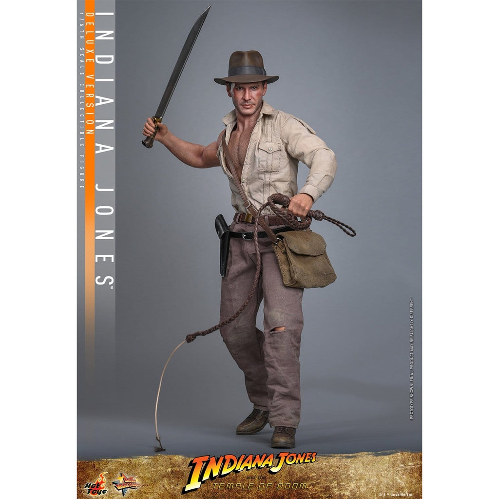 Produktbild Indiana Jones Masterpiece 1:6 Deluxe actionfigur - Indiana Jones