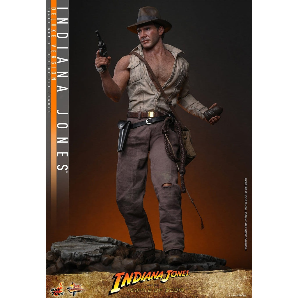 Produktbild Indiana Jones Masterpiece 1:6 Deluxe actionfigur - Indiana Jones